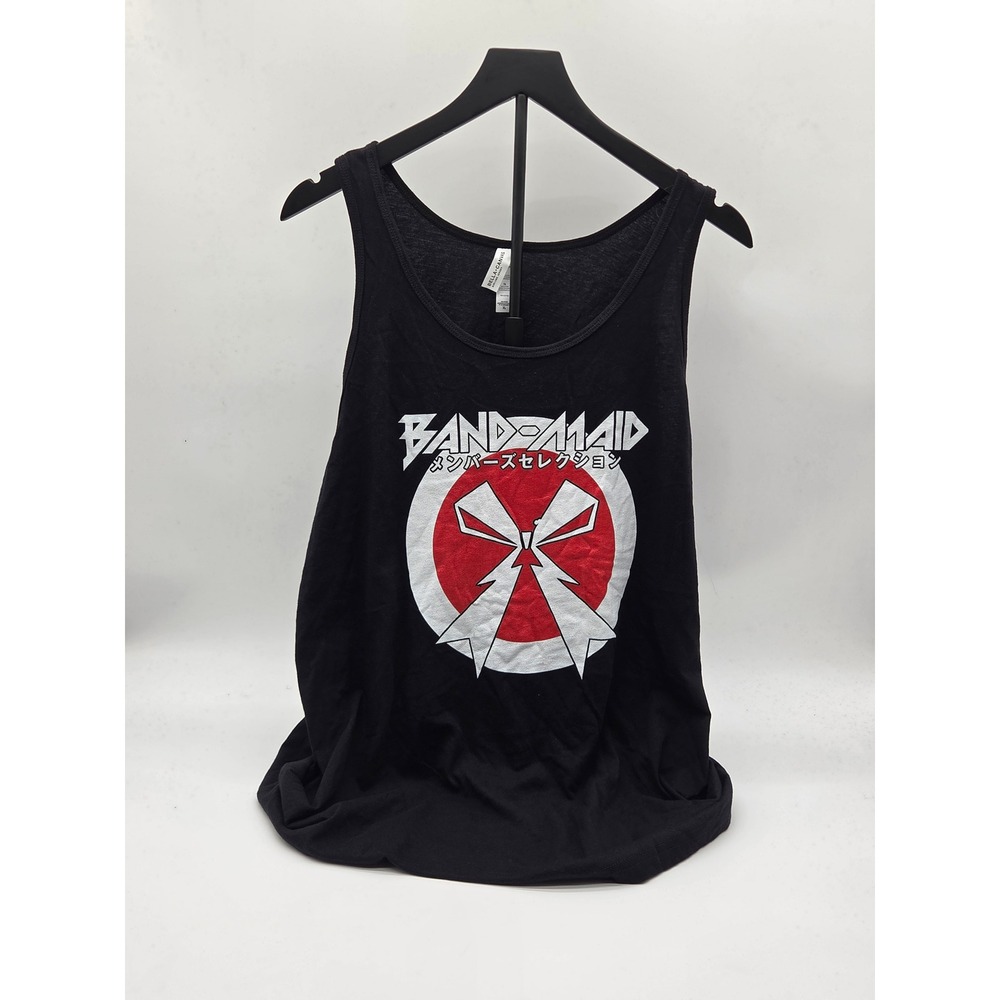 Bella + Canvas Band-Maid Members Selection Black Tank Top Size XL